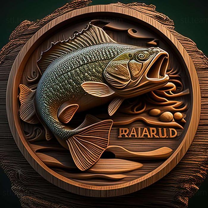 3D model Rapala Pro Bass Fishing game (STL)